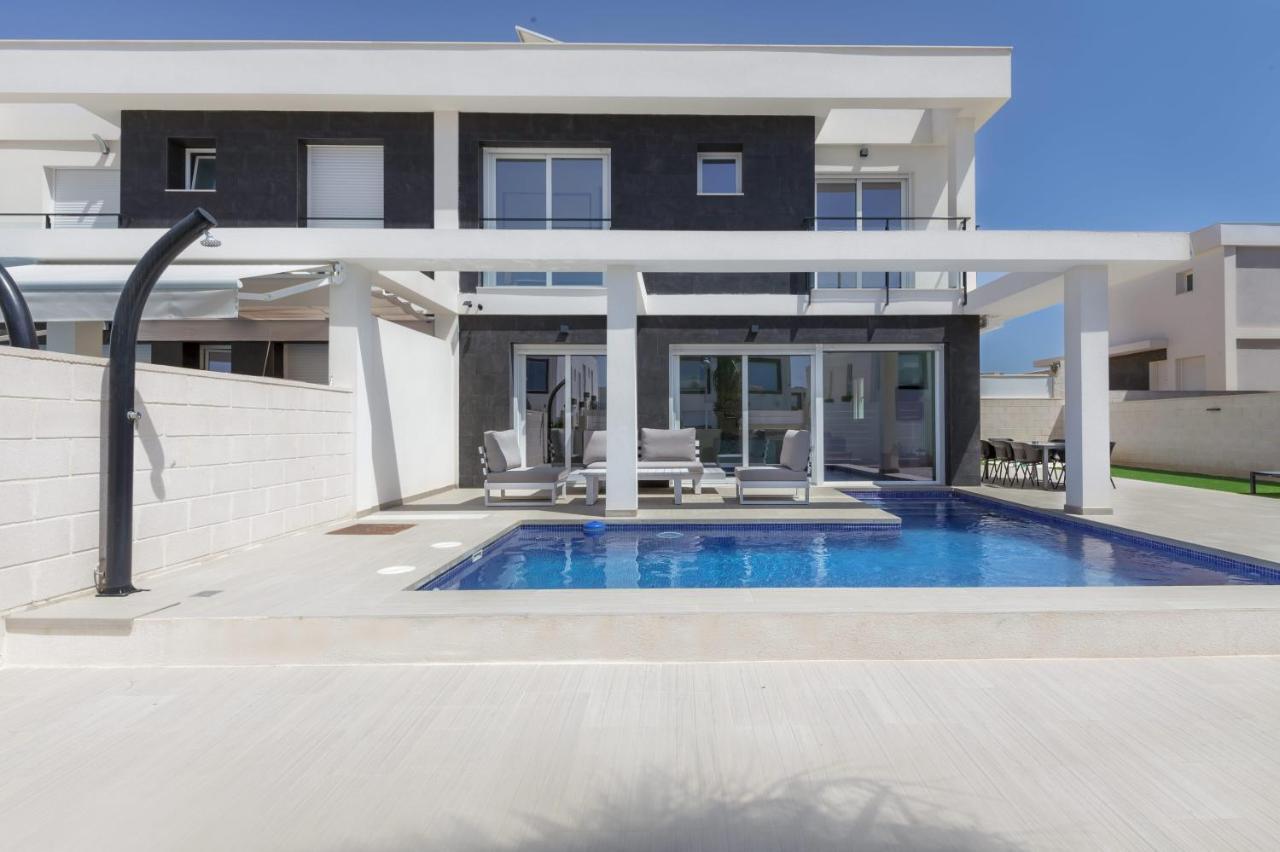 Casa Bos Dolpfin Wellness Luxury Entire Villa Pool & Jacuzzi Gran Alacant Near Beach Puerto Marino エクステリア 写真