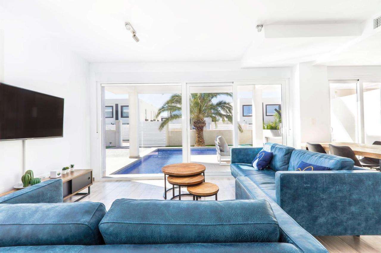 Casa Bos Dolpfin Wellness Luxury Entire Villa Pool & Jacuzzi Gran Alacant Near Beach Puerto Marino エクステリア 写真