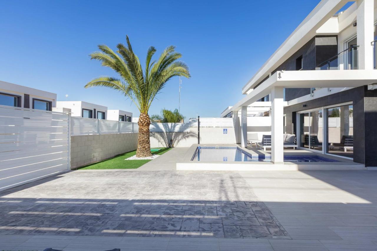 Casa Bos Dolpfin Wellness Luxury Entire Villa Pool & Jacuzzi Gran Alacant Near Beach Puerto Marino エクステリア 写真